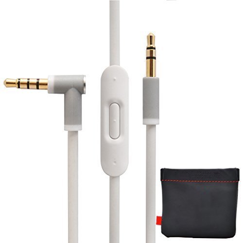 Ersatzkabel Für Dr Dre Beats Monster Kopfhörer Fernbedienung Kabel Pro Solo Studio Mixr Aux Hilfs Lead (Weiß) von baolongking