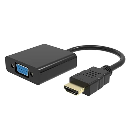 baolongking HDMI to VGA - HDMI to VGA Adapter (Male to Female) for Computer, Desktop, Laptop, PC, Monitor, Projector, HDTV, Chromebook, Raspberry Pi, Roku, Xbox and More (1pcs) von baolongking