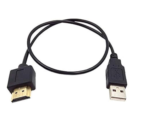 baolongking USB auf HDMI Konverterkabel, 0,5 m USB 2.0 Stecker auf HDMI Stecker Ladekabel (nur zum Aufladen) von baolongking
