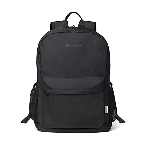 base xx Laptop Rucksack B2 – 14.1 Zoll – wasserabweisender Notebook Rucksack mit gepolstertem Hauptfach, großzügigem Stauraum, Befestigungsriemen und 13 Liter Fassungsvermögen, schwarz von base xx