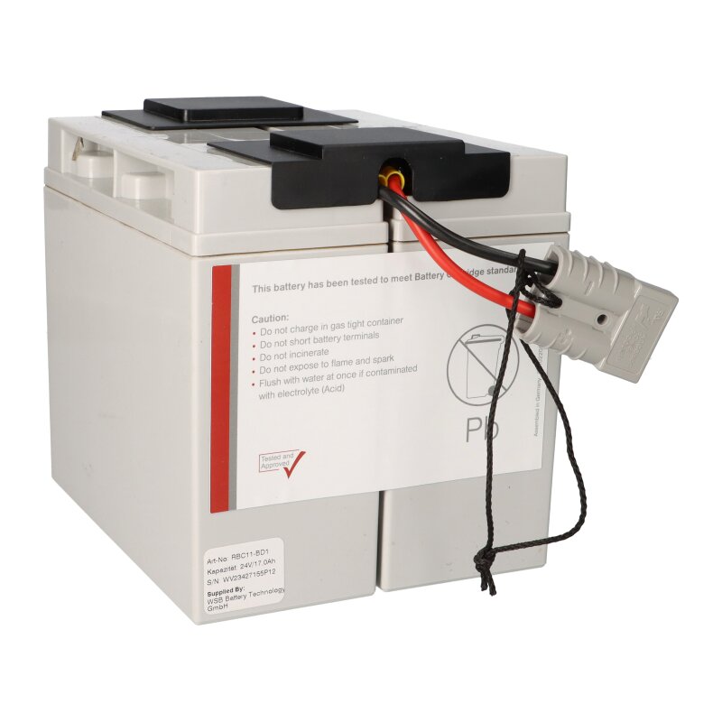 APC Smart UPS Ersatzakku, ersetzt RBC11 Akku APC Smart UPS Ersatzakku, ersetzt RBC11 Akku von battery-direct