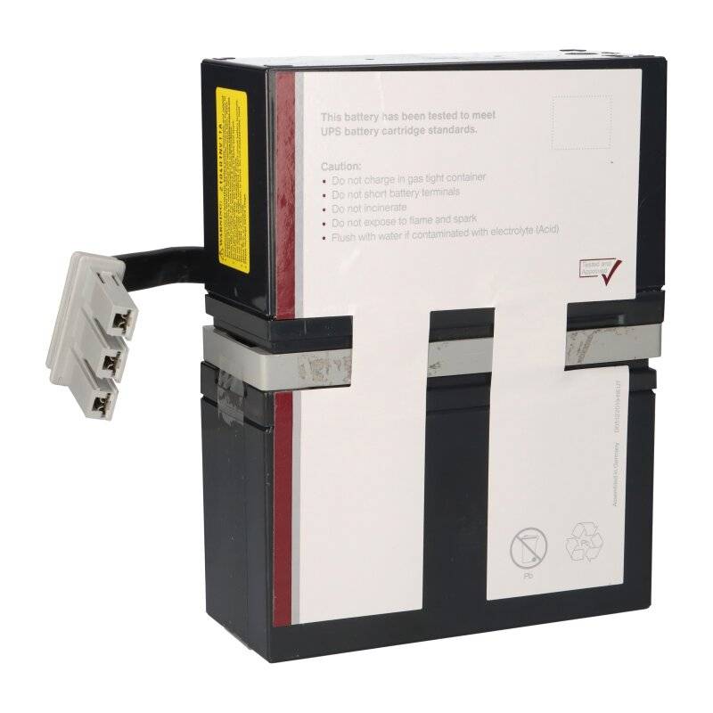 APC Smart UPS SC 1000 & APC Back UPS RS 1500 Ersatzakku, ersetzt RBC33 Akku von battery-direct