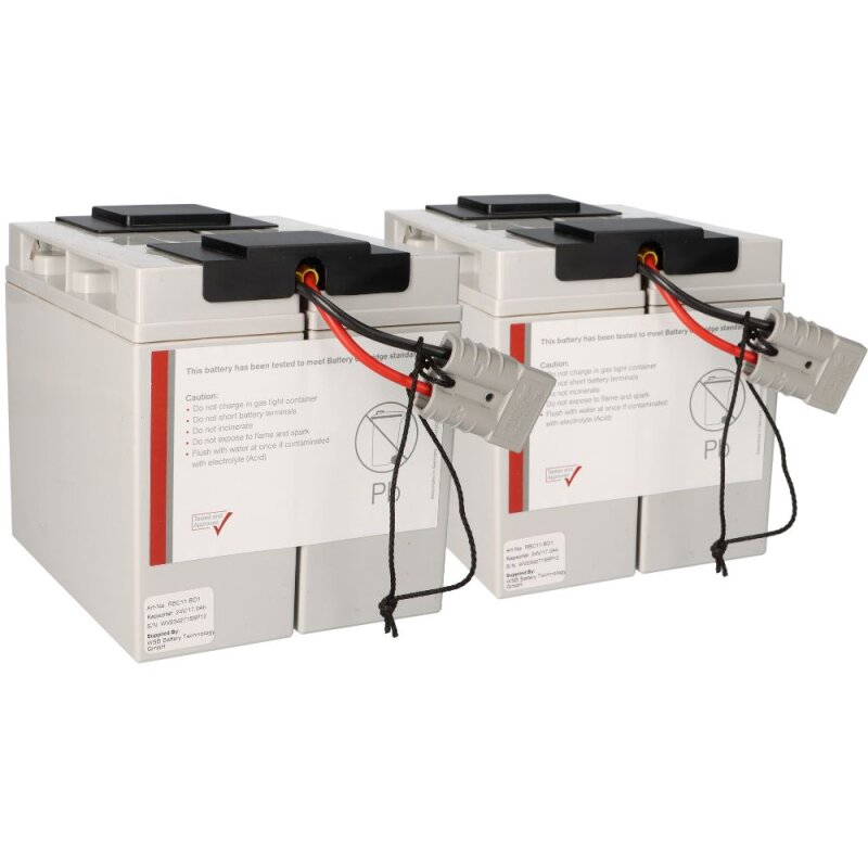RBC11 Akku plug'n'play für APC Smart UPS 2200/3000/XL1400/XL2200 RBC11 Akku plug'n'play für APC Smart UPS 2200/3000/XL1400/XL2200 von battery-direct