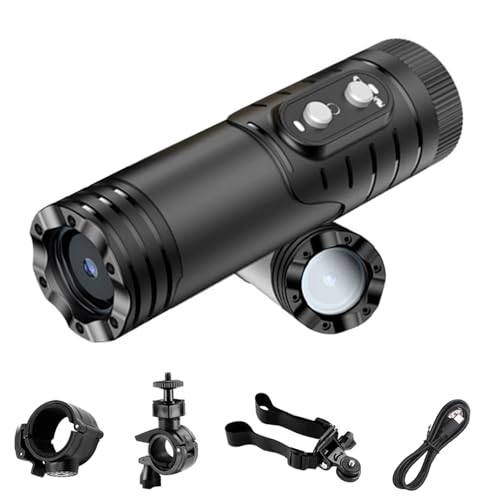bayehngs WiFi Helmkamera, HD 1080P Fahrrad Motorrad Helm Kamera, IP66 Wasserdicht Action Kamera für Auto Fahrrad Motorrad Sport Helm (mit 64G Karte) von bayehngs