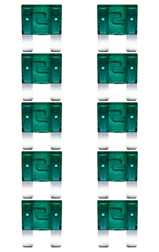 baytronic 10x Kfz-Flachstecksicherung Maxi (grün 30A) von baytronic