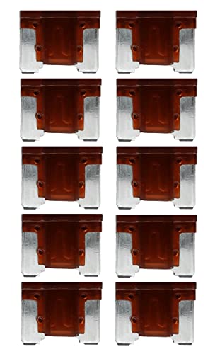 baytronic 10x Kfz-Flachstecksicherung Mini LP (braun 7,5A) von baytronic