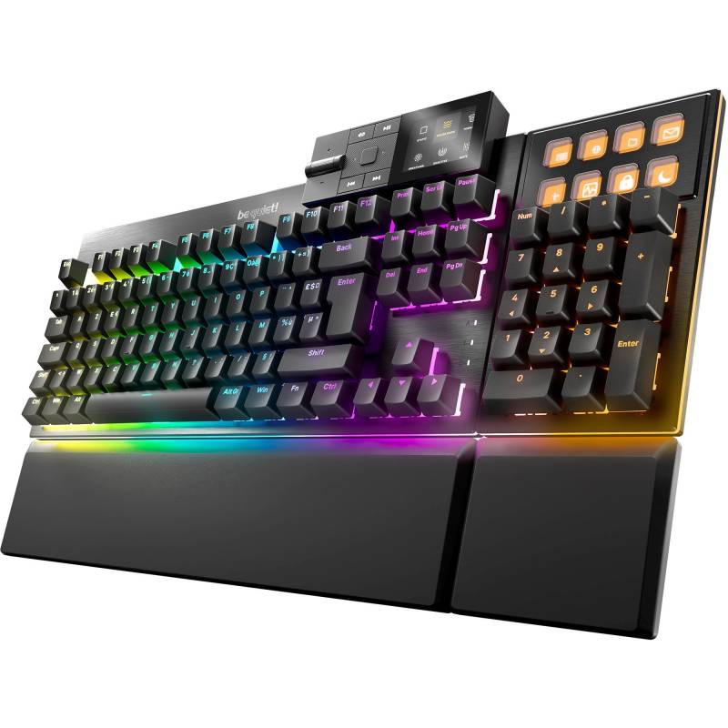 Dark Mount Silent Linear, Gaming-Tastatur von be quiet!