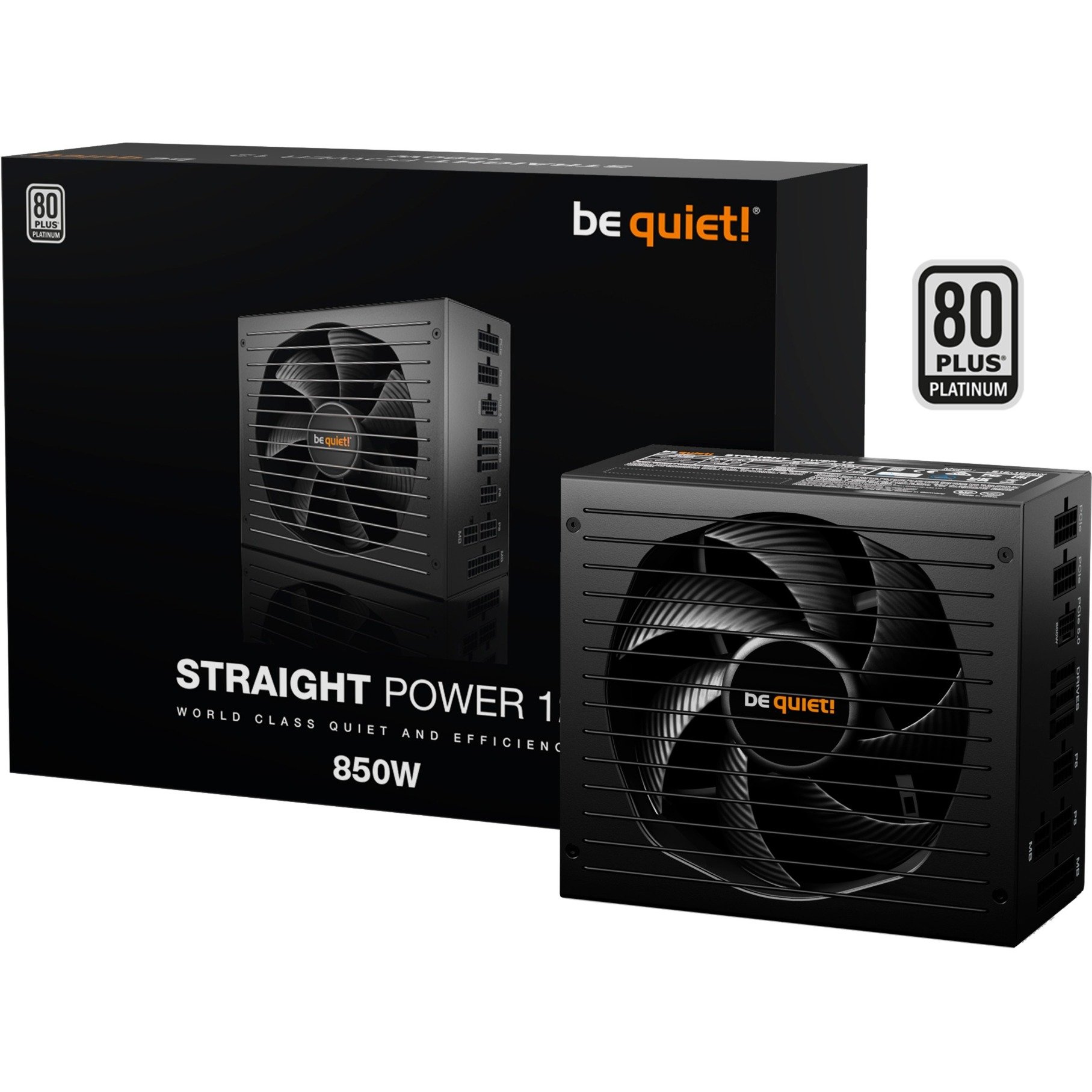 Straight Power 12 Platinum 850W ATX3.0, PC-Netzteil von be quiet!