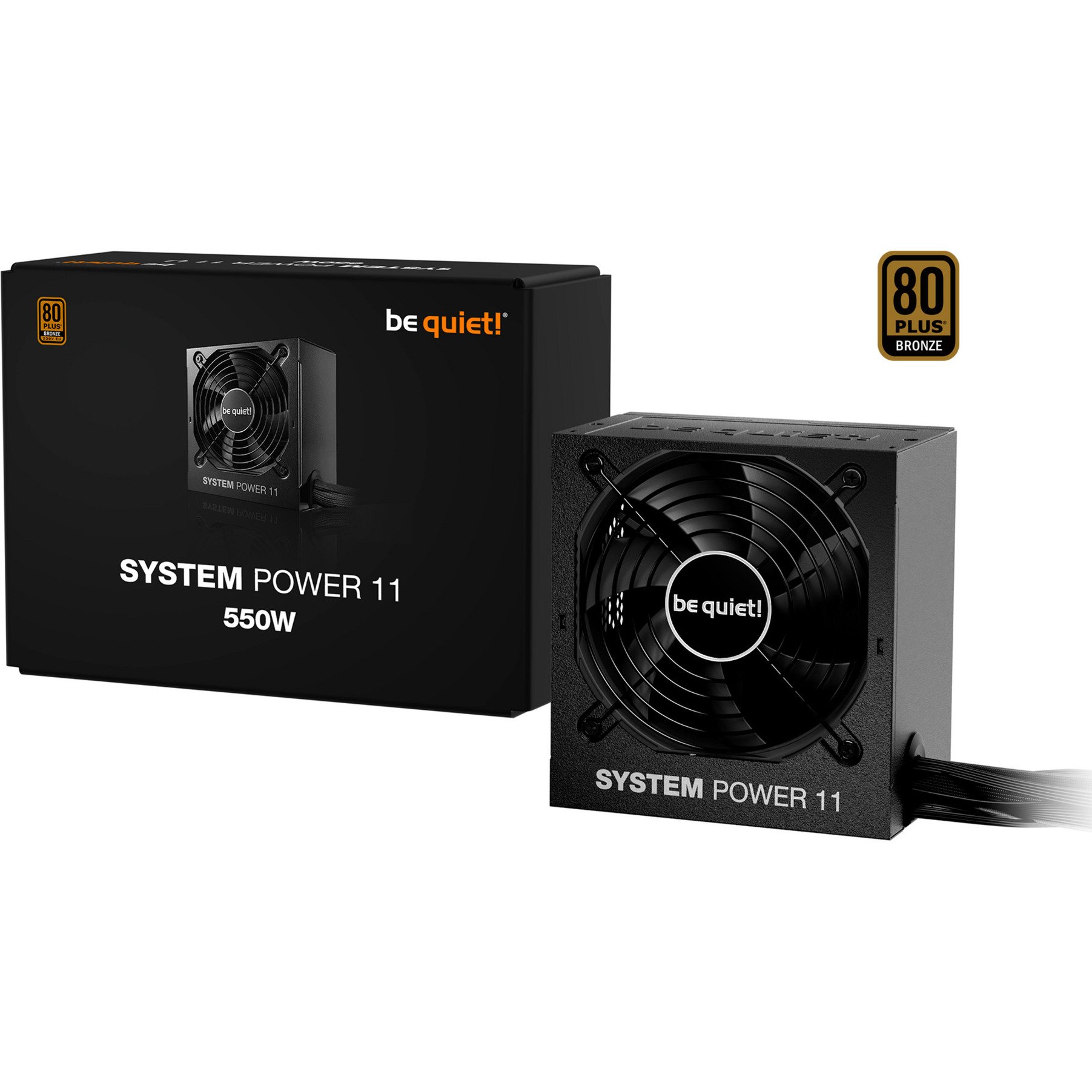 System Power 11 550W ATX3.1, PC-Netzteil System Power 11 550W ATX3.1, PC-Netzteil von be quiet!