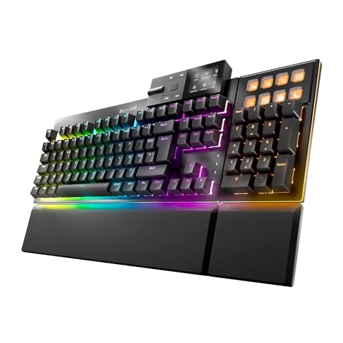 be quiet! Dark Mount Silent Tactile FR ISO Tastatur, 8 Display-Tasten, Media Dock, hot-swap-fähiger Nummernblock, ab Werk geschmierte mechanische Tasten, 3 Schichten Dämmung, Double-Shot keycaps, ARGB be quiet! Dark Mount Silent Tactile FR ISO Tastatur, 8 Display-Tasten, Media Dock, hot-swap-fähiger Nummernblock, ab Werk geschmierte mechanische Tasten, 3 Schichten Dämmung, Double-Shot keycaps, ARGB von be quiet!