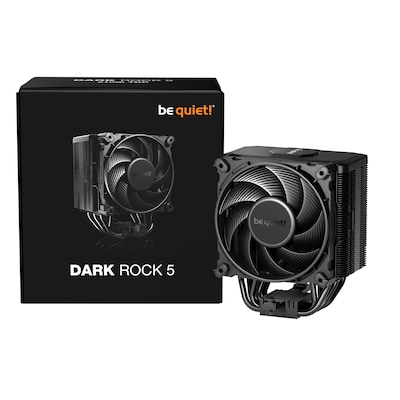 be quiet! Dark Rock 5 CPU Kühler für Intel und AMD Prozessoren be quiet! Dark Rock 5 CPU Kühler für Intel und AMD Prozessoren von be quiet!