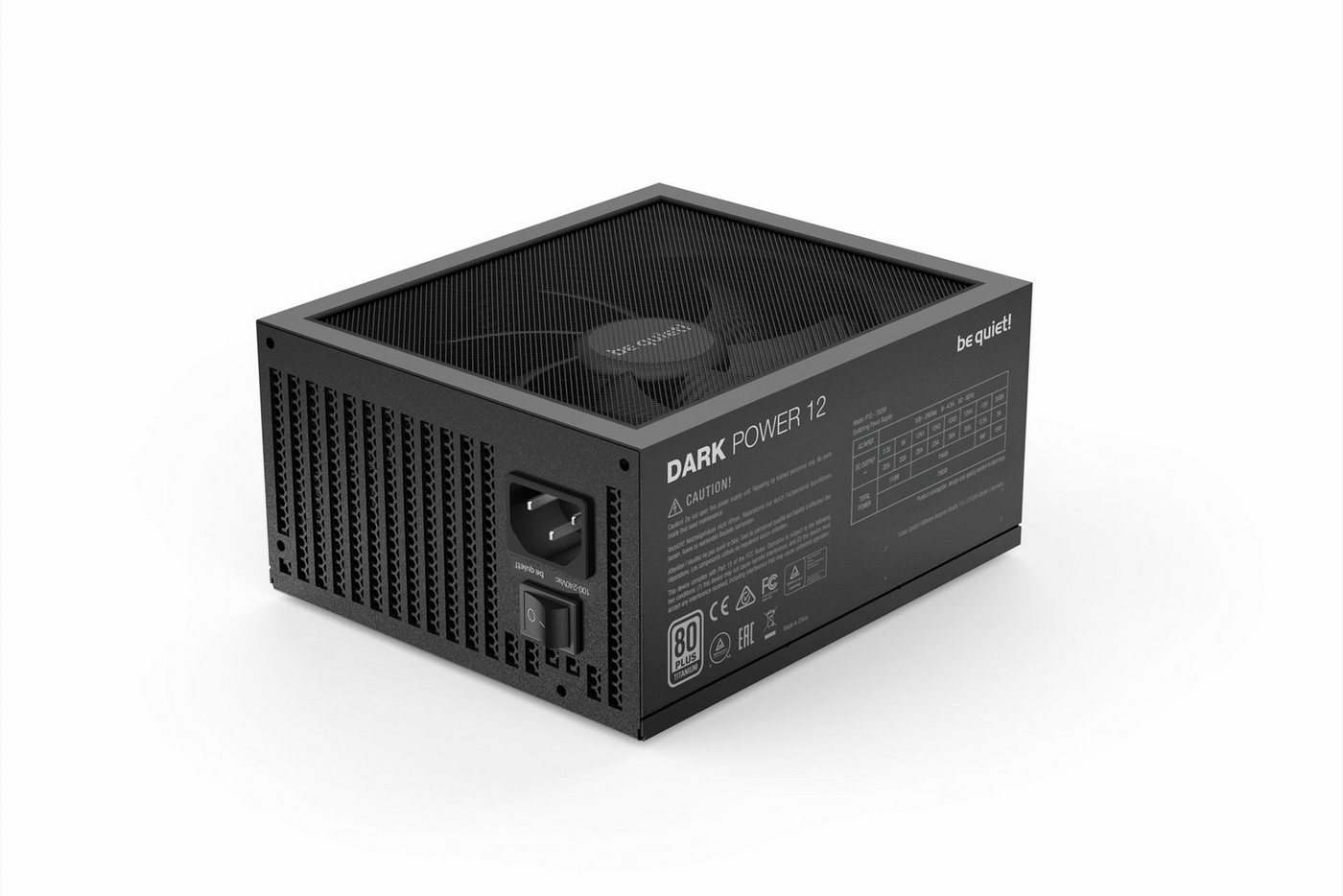 be quiet! DarkPower 12 Temperaturgeregelt CM PC-Netzteil von be quiet!
