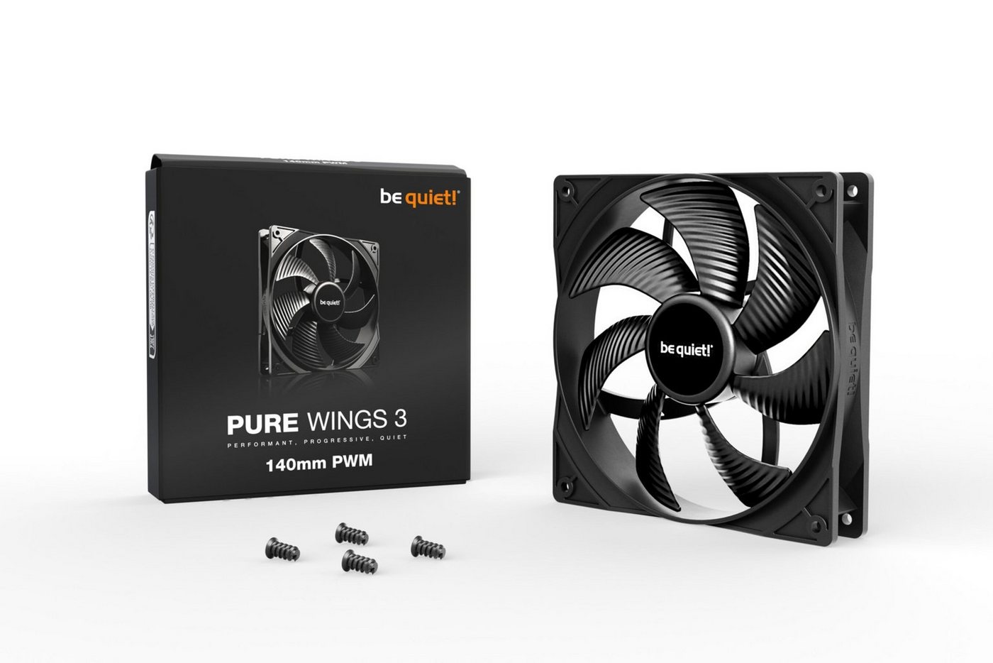be quiet! Gehäuselüfter Pure Wings 3 140mm PWM be quiet! Gehäuselüfter Pure Wings 3 140mm PWM von be quiet!