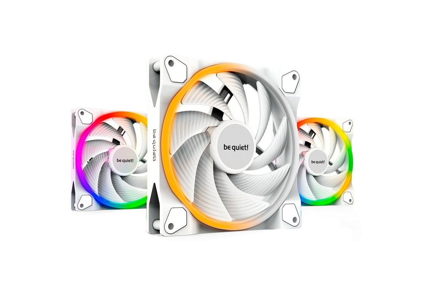 be quiet! Gehäuselüfter be quiet! Light Wings White 140mm PWM Triple Pack be quiet! Gehäuselüfter be quiet! Light Wings White 140mm PWM Triple Pack von be quiet!