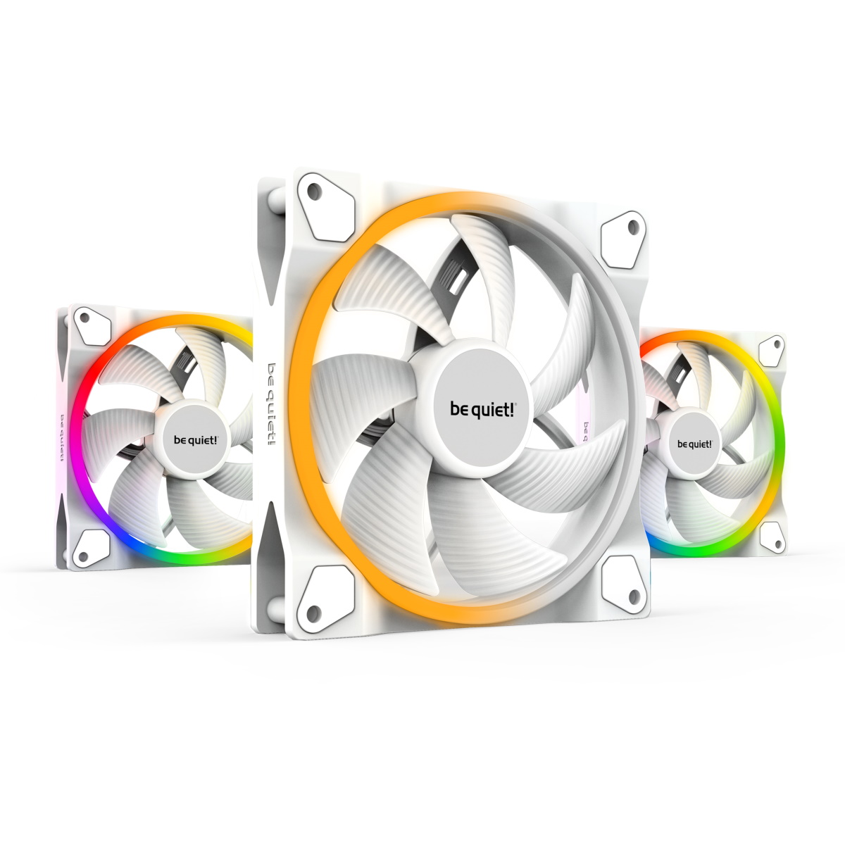 be quiet! LIGHT WINGS WHITE 140mm PWM | 3er-Pack Gehäuselüfter be quiet! LIGHT WINGS WHITE 140mm PWM | 3er-Pack Gehäuselüfter von be quiet!
