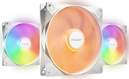 be quiet! Light Wings LX 140mm PWM high-speed White Lüfter, Enthält 3 Lüfter, Beleuchteter Hub und mattierte Lüfterblätter, vielzählige Farben, ARGB-Kabel mit Möglichkeit zur Reihenschaltung be quiet! Light Wings LX 140mm PWM high-speed White Lüfter, Enthält 3 Lüfter, Beleuchteter Hub und mattierte Lüfterblätter, vielzählige Farben, ARGB-Kabel mit Möglichkeit zur Reihenschaltung von be quiet!