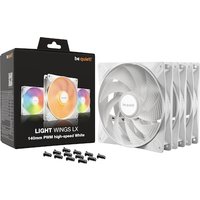 be quiet! Light Wings LX PWM Lüfter 140mm 3er Pack Weiß von be quiet!
