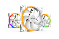 be quiet! Light Wings White | 140mm PWM Triple Pack Computergehäuse Ventilator 14 cm Weiß 3 Stück(e) von be quiet!