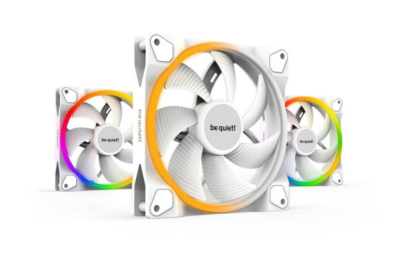 be quiet Lüfter Light Wings White Triple Pack 140mm PWM weiß von be quiet
