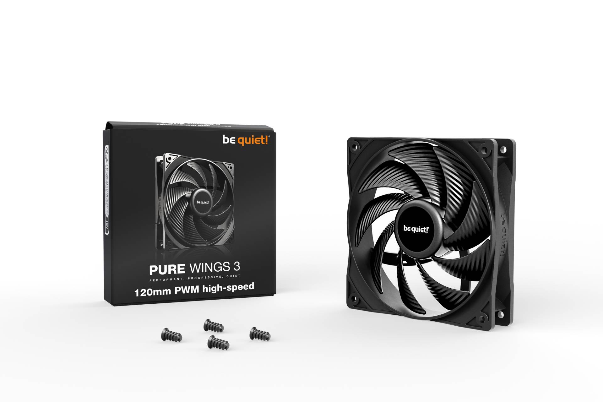 be quiet! Lüfter 120*120*25 Pure Wings 3 PWM high-speed be quiet! Lüfter 120*120*25 Pure Wings 3 PWM high-speed von be quiet!
