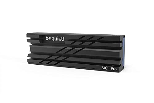 be quiet! MC1 Pro M.2 SSD Kühler Kühlkörper mit integrierter Heatpipe für Ein- und Doppelseitige 2280 Module BZ003 von be quiet!