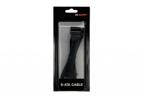 be quiet! Power Cable 1x S-ATA 600mm Kabel CS-6610, BC024 be quiet! Power Cable 1x S-ATA 600mm Kabel CS-6610, BC024 von be quiet!