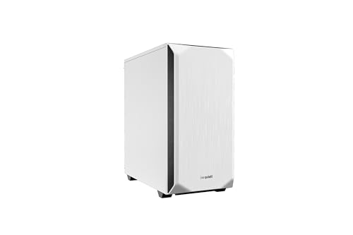 be quiet! Pure Base 500 White, PC-Gehäuse, 2X Pure Wings 2 140mm Lüfter, Airflow und Silence optimierte Topcover, Radiatoren bis 360mm, BG035 von be quiet!