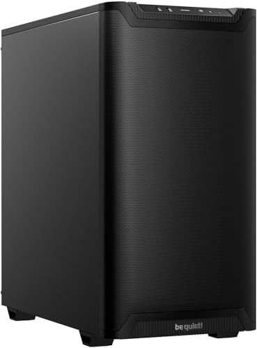 be quiet! Pure Base 501 Airflow Black PC-Gehäuse, 2 vorinstallierte Pure Wings 3 140mm PWM-Lüfter, hoher statischer Druck, geräumiges Design, kompakte Abmessungen, USB 3.2 Gen. 2 Type C be quiet! Pure Base 501 Airflow Black PC-Gehäuse, 2 vorinstallierte Pure Wings 3 140mm PWM-Lüfter, hoher statischer Druck, geräumiges Design, kompakte Abmessungen, USB 3.2 Gen. 2 Type C von be quiet!