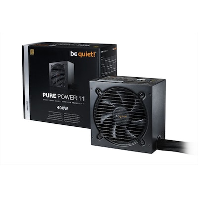 be quiet! Pure Power 11 400 Watt ATX V2.4 Netzteil 80+ Gold (120mm Lüfter) von be quiet!