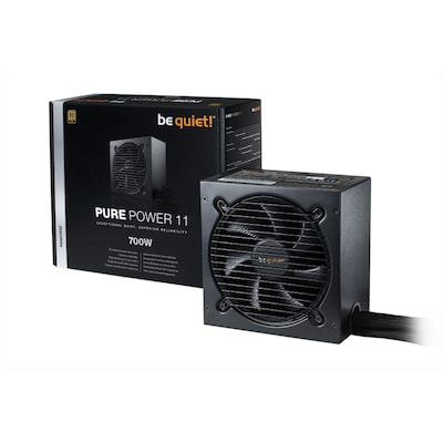 be quiet! Pure Power 11 700 Watt ATX V2.4 Netzteil 80+ Gold (120mm Lüfter) von be quiet!