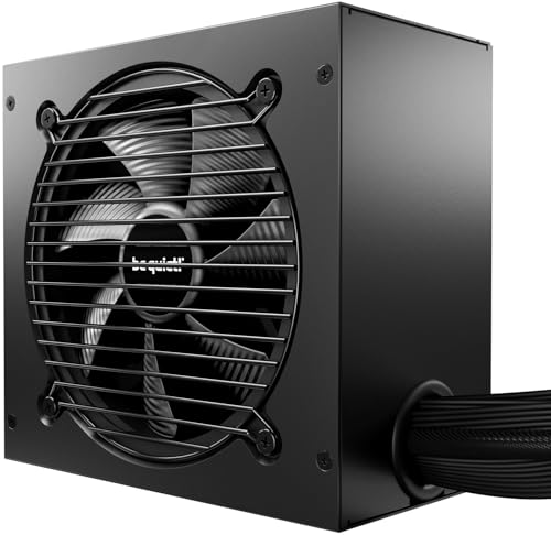 be quiet! Pure Power 12 550W Netzteil, 80 Plus® Gold Effizienz, ATX 3.1 mit voller Unterstützung für PCIe 5.1 GPUs, außerordentlich leiser 120mm be quiet! Lüfter, LLC-Technologie von be quiet!