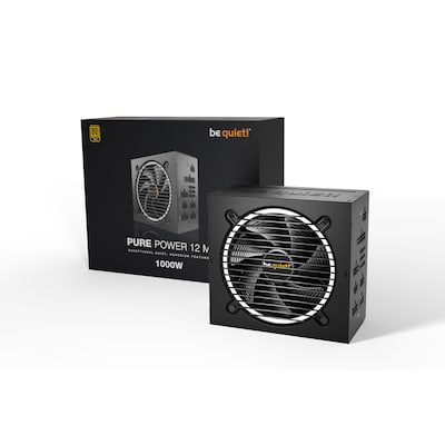 be quiet! Pure Power 12 M 1000 Watt Netzteil 80+ Gold ATX 3.0 PCIe5.0 modular von be quiet!