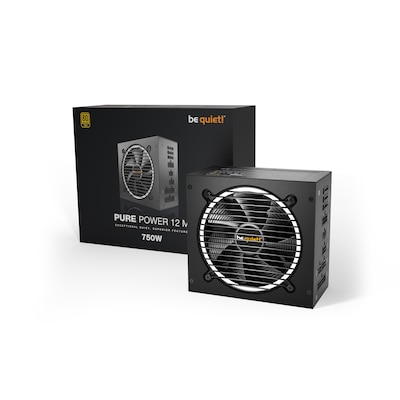 be quiet! Pure Power 12 M 750 Watt Netzteil 80+ Gold ATX 3.1 PCIe5.1 modular von be quiet!