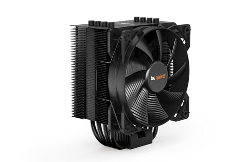 be quiet! Pure Rock 2 Black, CPU Kühler, 150W TDP, Pure Wings 2 120mm PWM, 4 6mm Heatpipes, asymmetrisches Design, Single Tower be quiet! Pure Rock 2 Black, CPU Kühler, 150W TDP, Pure Wings 2 120mm PWM, 4 6mm Heatpipes, asymmetrisches Design, Single Tower von be quiet!