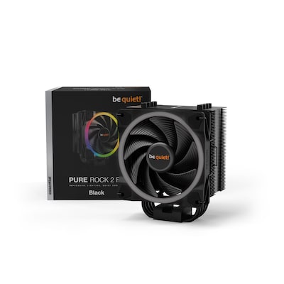 be quiet! Pure Rock 2 FX ARGB CPU Kühler für Intel und AMD, schwarz be quiet! Pure Rock 2 FX ARGB CPU Kühler für Intel und AMD, schwarz von be quiet!