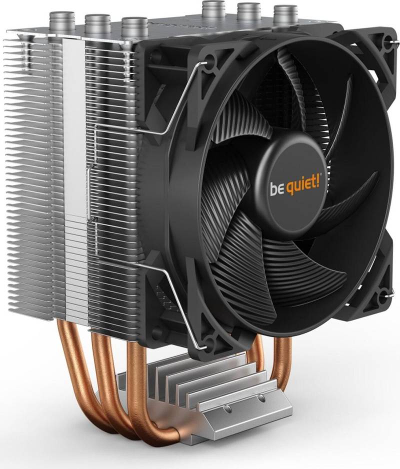 be quiet Luftkühler Pure Rock Slim 2 92mm 130W TDP silber-schwarz von be quiet
