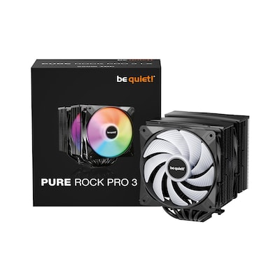 be quiet! Pure Rock PRO 3 LX ARGB CPU Kühler für Intel und AMD CPU schwarz be quiet! Pure Rock PRO 3 LX ARGB CPU Kühler für Intel und AMD CPU schwarz von be quiet!