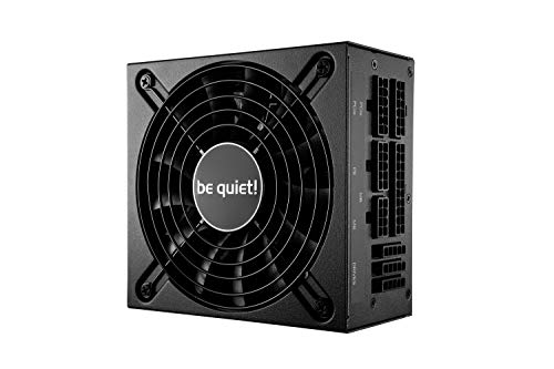 be quiet! SFX L Power 600W, 80 Plus Gold, temperaturgesteuerter 120mm Qualitätslüfter, 4 PCIe-Anschlüsse für leistungsstarke GPUs, modulare Kabel, SFX/-ATX Netzteil-Adapter-Blende, BN239 von be quiet!