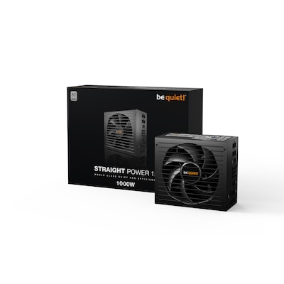 be quiet! STRAIGHT POWER 12 1000W ATX 3.0 Netzteil 80+ Platinum PCIe 5.0 modular von be quiet!