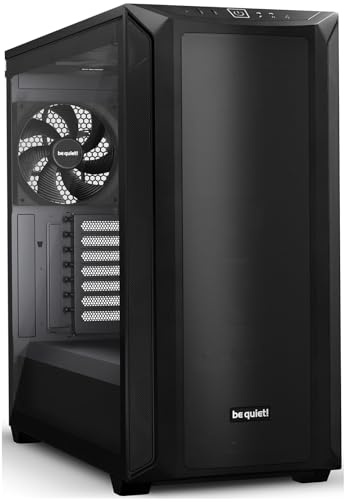 be quiet! Shadow Base 800 PC-Gehäuse, Pure Wings 3 140mm PWM-Lüfter, USB 3.2 Gen. 2 Type C, maximaler Airflow, Open-Mesh-Design, E-ATX Mainboard, 420mm Radiatoren, Seitenfenster aus Temperglas, BGW60 von be quiet!