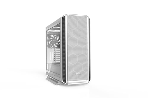 be quiet! Silent Base 802 Window White PC-Gehäuse, 3X Pure Wings 2 140mm, 2 austauschbare Top- und Frontcover, entkoppeltes Mainboardtray von be quiet!