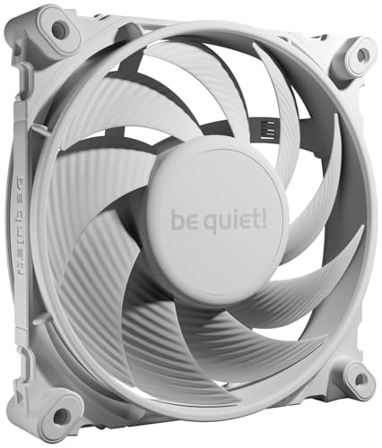 be quiet! Silent Wings 4 120mm PWM White Lüfter, optimierte Lüfterblätter, außergewöhnlich hohe Performance, maximaler Luftdruck, nahezu unhörbar, 6-Pol-Lüftermotor, Fluid-Dynamic-Lager, BL114 be quiet! Silent Wings 4 120mm PWM White Lüfter, optimierte Lüfterblätter, außergewöhnlich hohe Performance, maximaler Luftdruck, nahezu unhörbar, 6-Pol-Lüftermotor, Fluid-Dynamic-Lager, BL114 von be quiet!