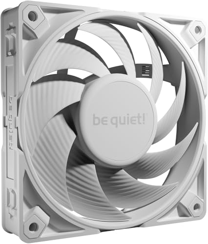 be quiet! Silent Wings Pro 4 120mm PWM White Lüfter, optimierte Lüfterblätter, hohe Performance, 6-Pol-Lüftermotor, Fluid-Dynamic-Lager, BL118 be quiet! Silent Wings Pro 4 120mm PWM White Lüfter, optimierte Lüfterblätter, hohe Performance, 6-Pol-Lüftermotor, Fluid-Dynamic-Lager, BL118 von be quiet!