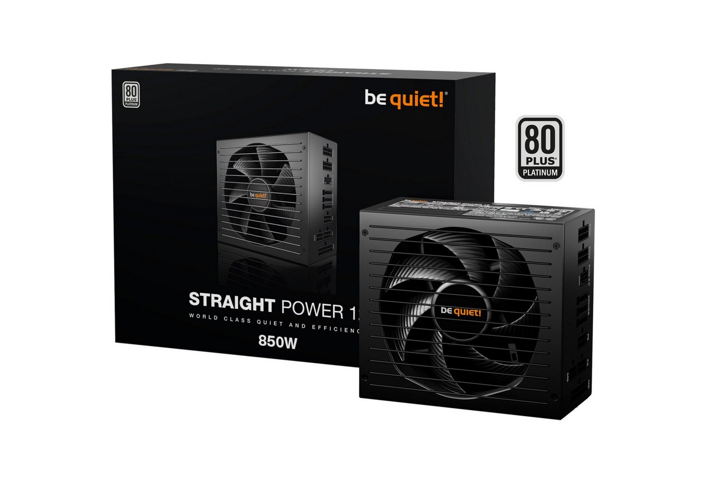 be quiet! Straight Power 12 Platinum 850W ATX3.0 PC-Netzteil be quiet! Straight Power 12 Platinum 850W ATX3.0 PC-Netzteil von be quiet!