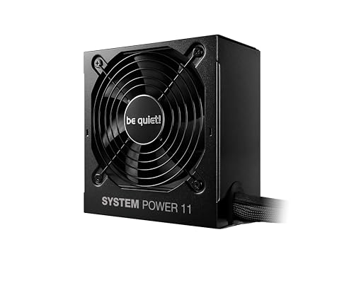 be quiet! System Power 11 450W Netzteil, ATX 3.1-Netzteil, volle Unterstützung für PCIe 5.1 GPUs, 120mm be quiet! Lüfter, Starke 12V-Leitung, DC/DC-Wandler, 80 Plus® Bronze Effizienz von be quiet!