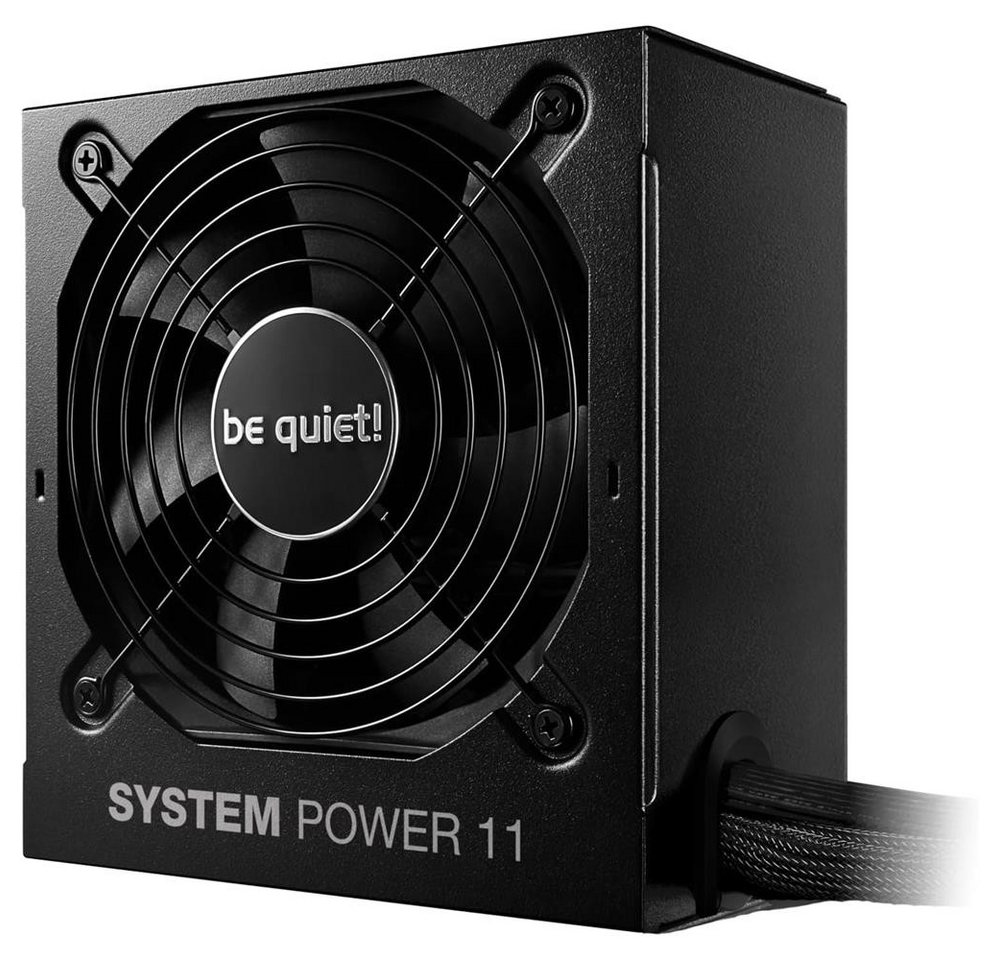 be quiet! System Power 11 550W PC-Netzteil (ATX 3.1-Netzteil, volle Unterstützung für PCIe 5.1 GPUs, 120mm Lüfter) von be quiet!