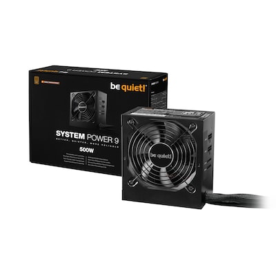 be quiet! System Power 9 CM 500 Watt ATX (120mm Lüfter) von be quiet!