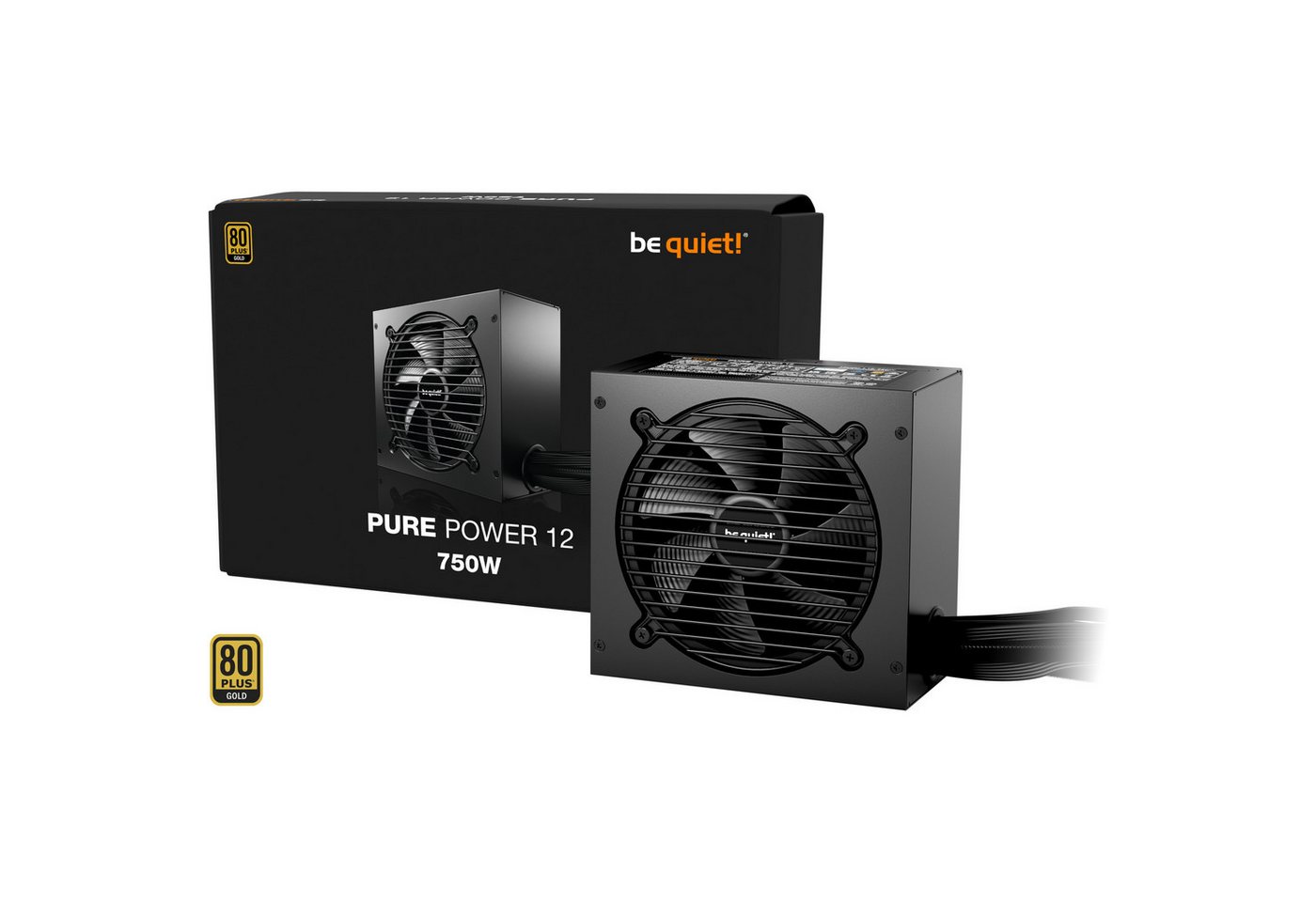 be quiet! be quiet! Pure Power 12 750W, PC-Netzteil, (1x PC-Netzteil be quiet! be quiet! Pure Power 12 750W, PC-Netzteil, (1x PC-Netzteil von be quiet!