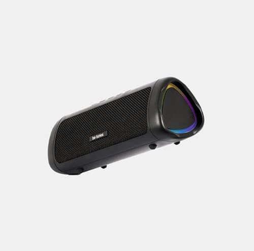 be tunes Bluetooth Lautsprecher | Musikbox mit LED-Lichtern | 24 Stunden Akkulaufzeit | 10 W tragbare gerät and funklautsprecher. von be tunes
