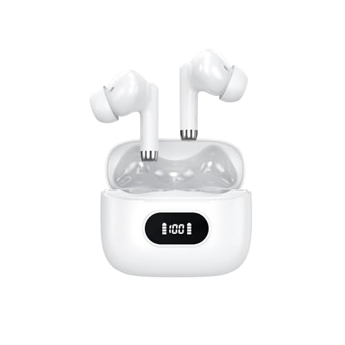 be tunes In-Ear Kopfhörer PRO BT-14 | 5.3 Bluetooth In-Ear Kopfhörer mit HiFi Stereo & Tiefer Bass | Weiß von be tunes